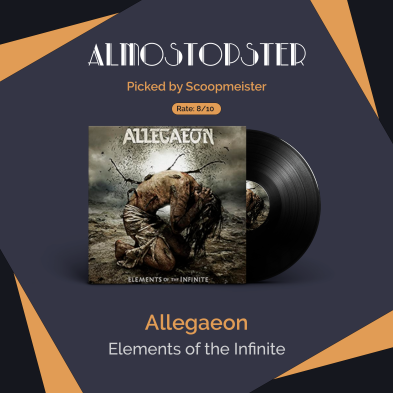 ScoopMeister's Almostopster:  Allegaeon - Elements of the Infinite 