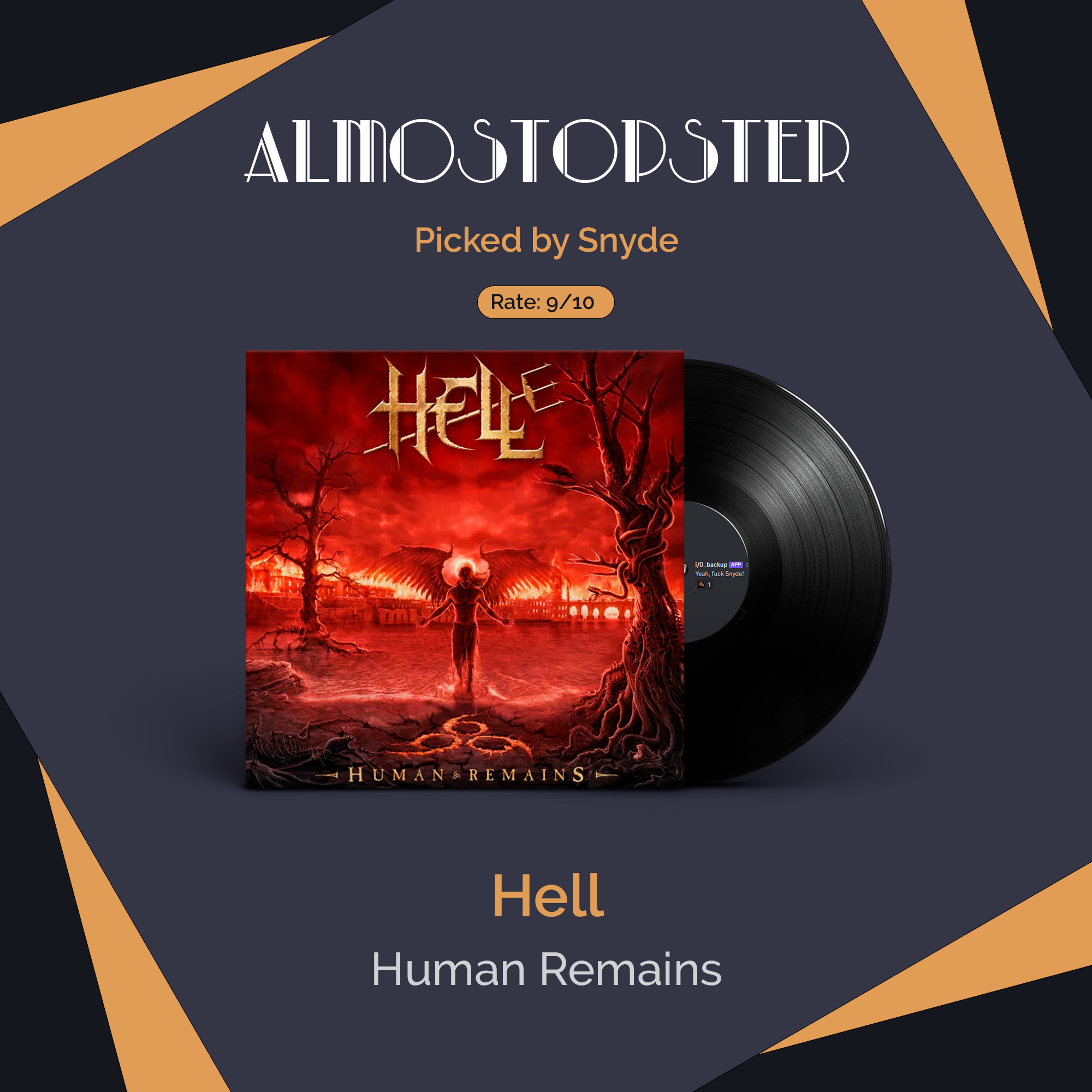 Snyde's Almostopster: Hell - Human Remains